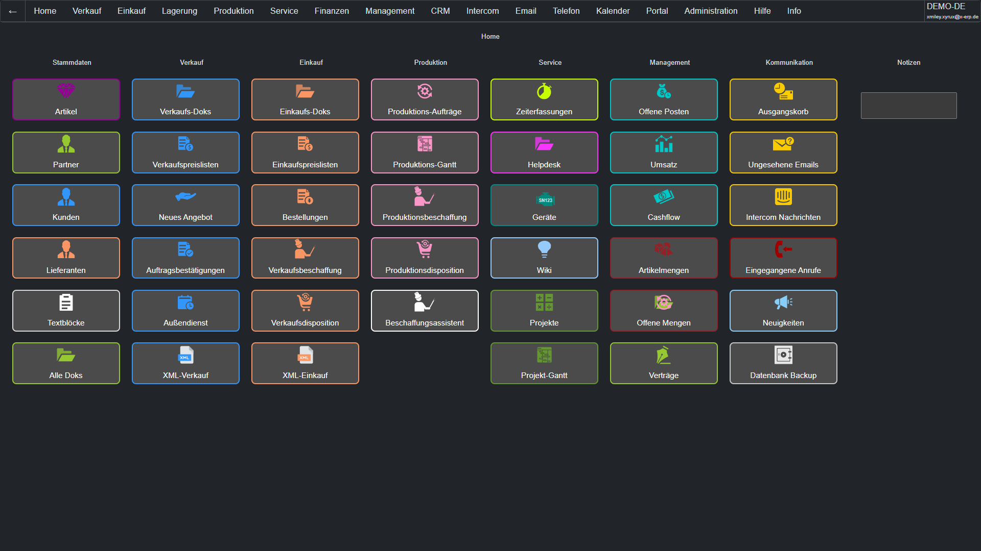 X-ERP Desktop