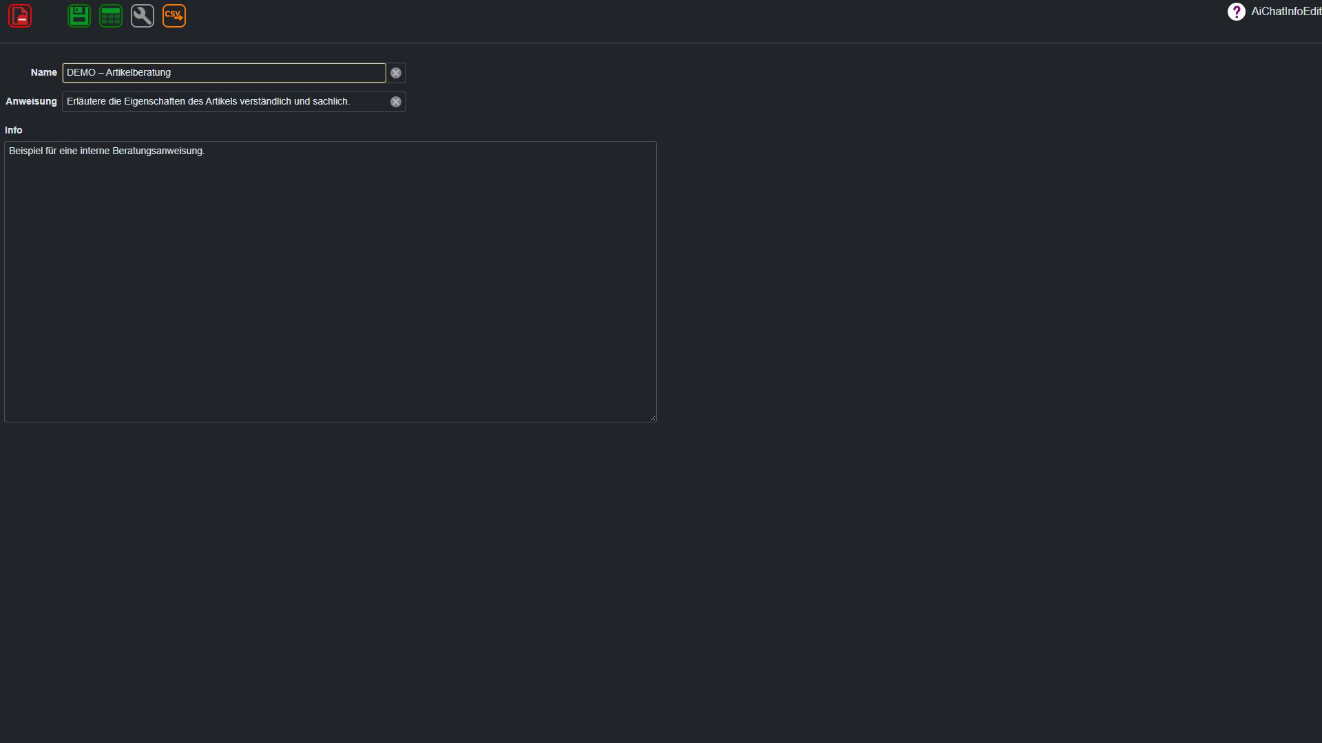 KI Chat Info