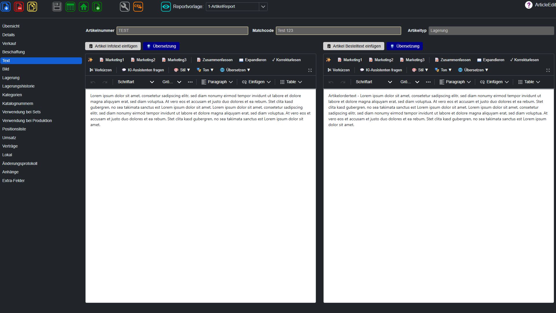 Artikel – Text – Weitere-Demo