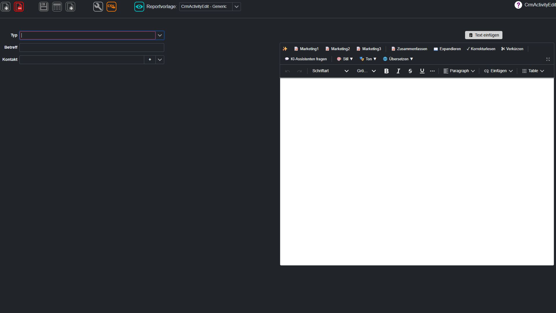Crm Activity