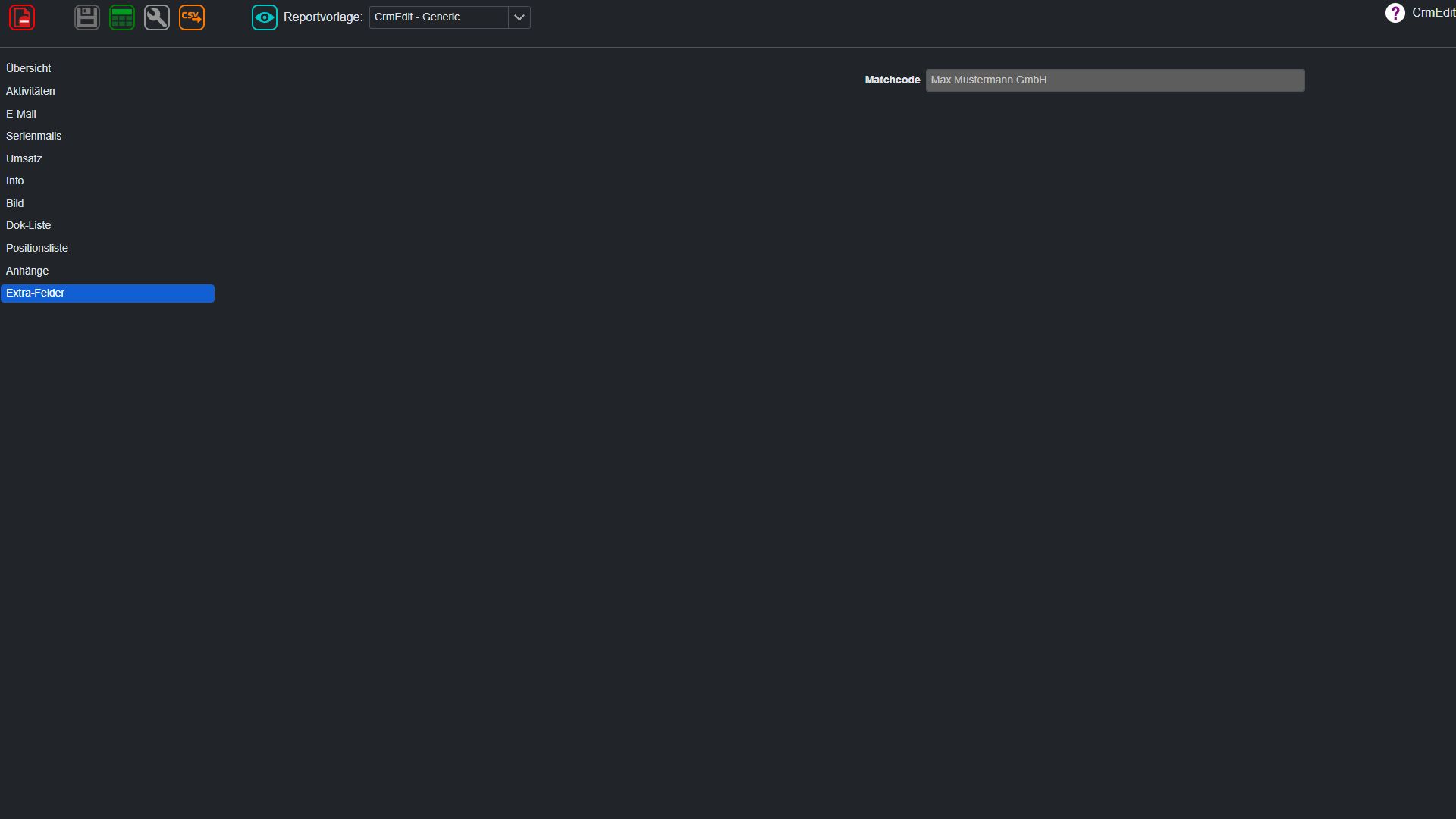 Crm – Extra-Felder