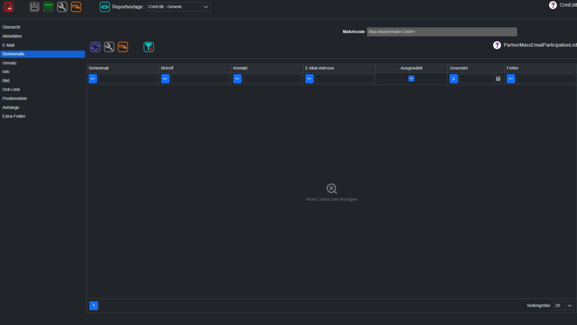Crm – Serienmails