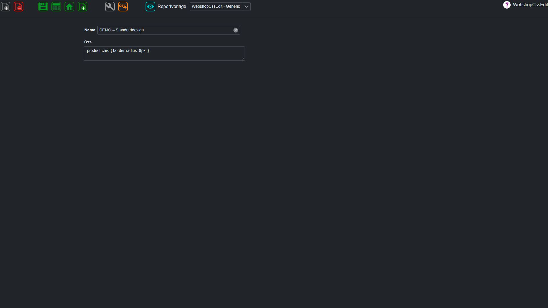 Webshop Css
